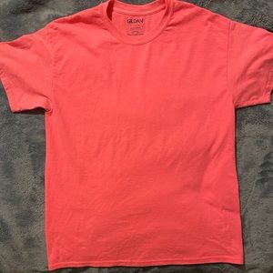 Women’s pink casual t-shirt, size large